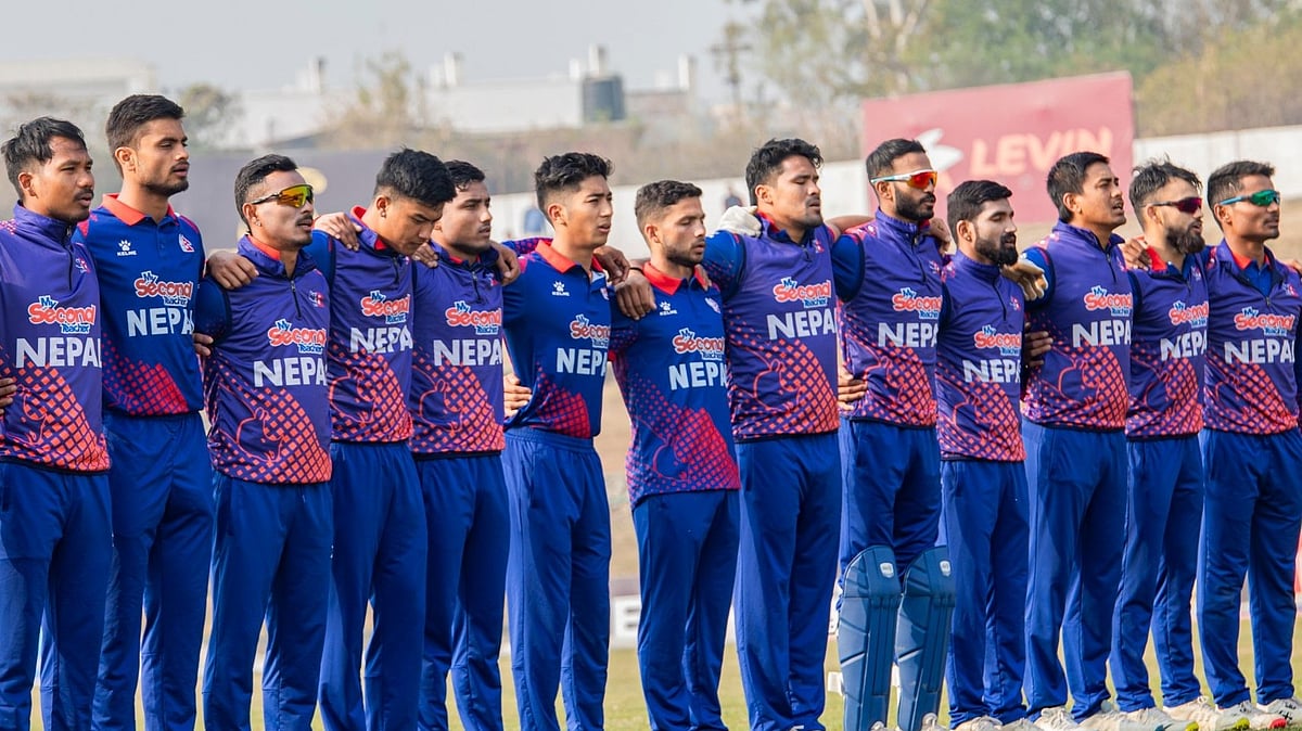 Photo: X/ @SuvamKoirala_45 : Nepal National Cricket Team.