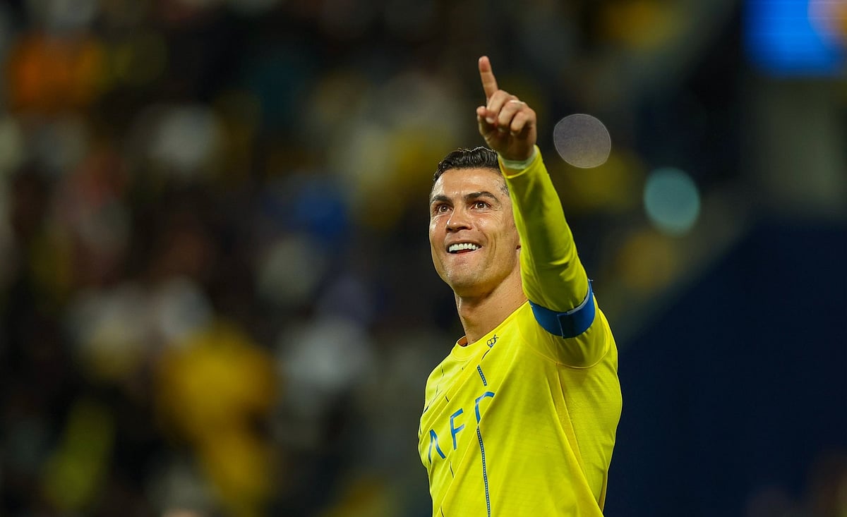 (Photo: X/ Al Nassr FC) : AFC Champions League: Cristiano Ronaldo celebrates in A-Nassr's win