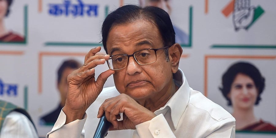 PTI : Congress leader P Chidambaram