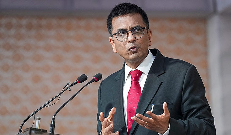 PTI : Chief Justice D Y Chandrachud |