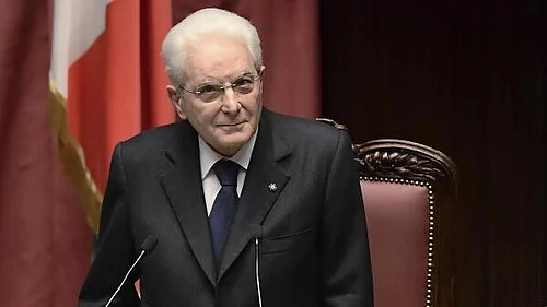AP : Italian President Sergio Mattarella |