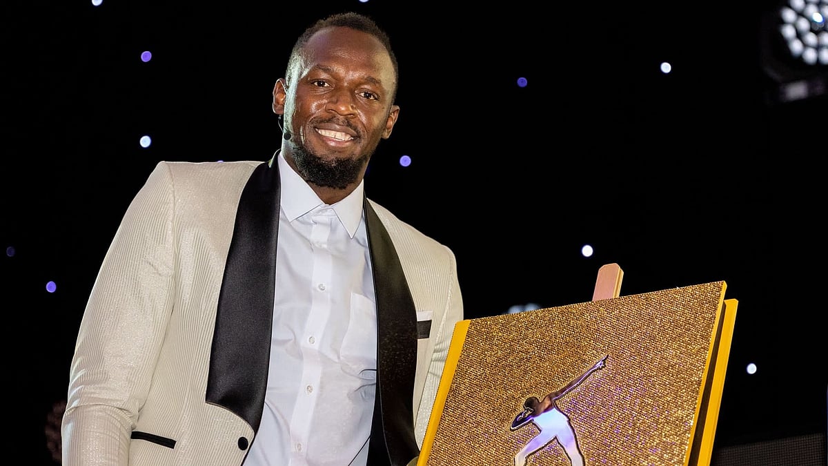 Photo: X/ @usainbolt : Usain Bolt will play in a special exhibition football match in India ,