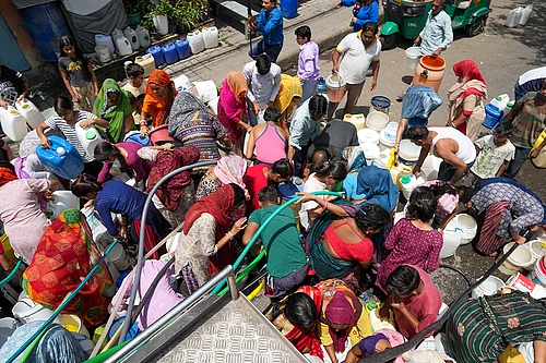 | Photo: PTI/Atul Yadav : Water Crisis