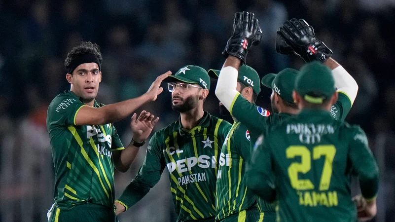 Abbas Afridi, Pakistan vs New Zealand, 3rd T20I, Rawalpindi, 2024, AP Photo