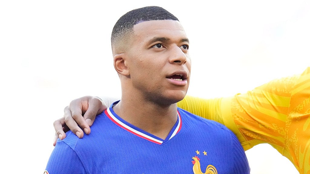 AP/Hassan Ammar : France captain Kylian Mbappe.