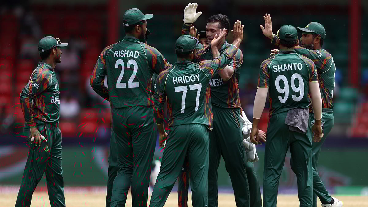 ICC : Bangladesh Cricket Team in the Super 8 stage of the ICC T20 World Cup 2024.