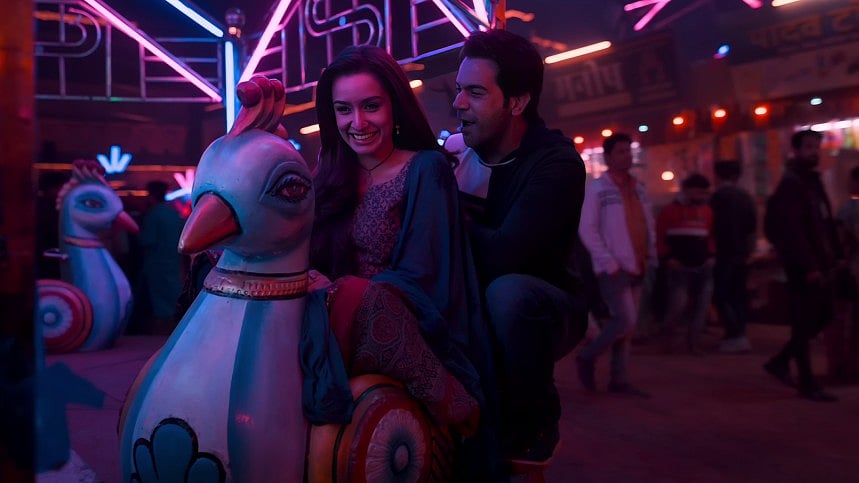 YouTube : Rajkummar Rao and Shraddha Kapoor in Stree 2