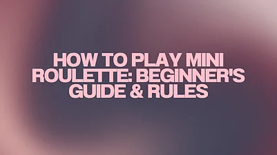 How To Play Mini Roulette