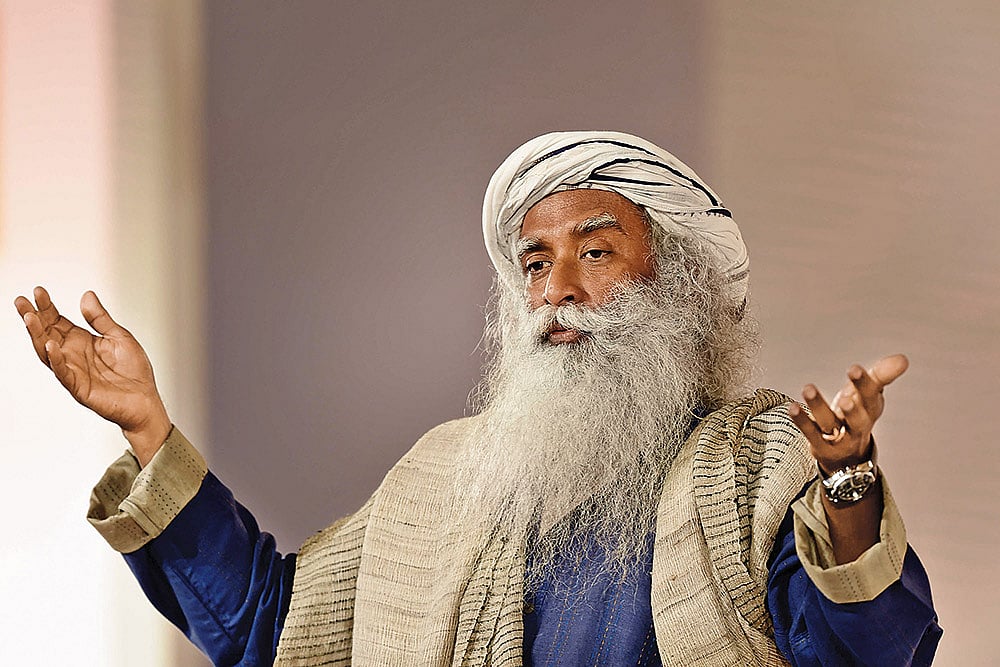Photo: Getty Images : Jaggi Vasudev aka Sadhguru, founder of Isha Foundation | 