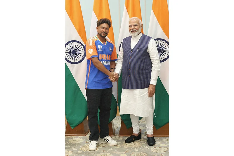 Indian Cricket team meets PM