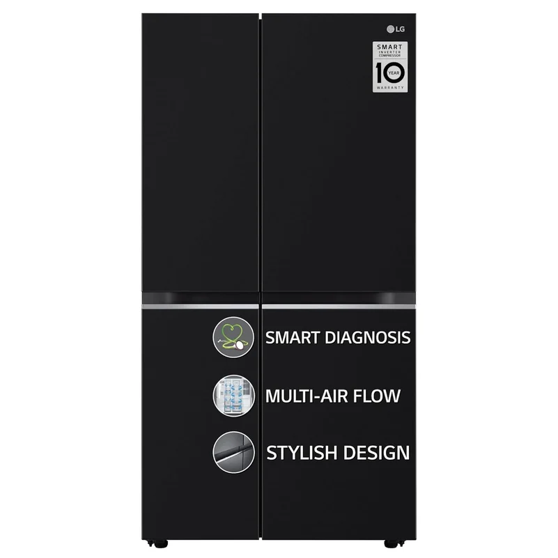 LG 655 L Frost Free Smart Inverter Double Door Side by Side Refrigerator