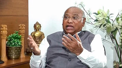 PTI : Congress chief Mallikarjun Kharge |