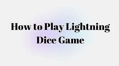 How To Play Lightning Dice