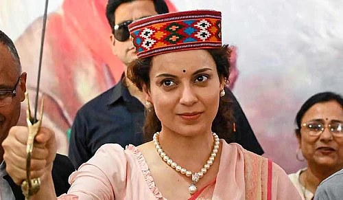 The last time she addressed the Parliament on the women’s reservation bill, she drew criticism back home for her inaccurate claim about the number of women MLAs in the state assembly. : BJP MP Kangana Ranaut