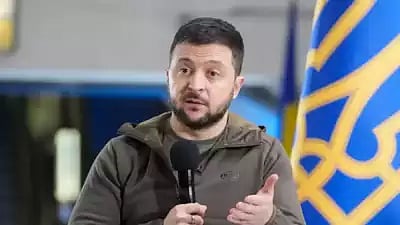 AP : Ukraine President Volodymyr Zelenskyy |
