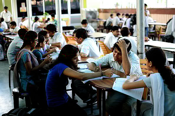 (Photo by Pradeep Gaur/Mint via Getty Images) : Images from Kota, which is a major coaching hub of the country for competitive examination preparations. 