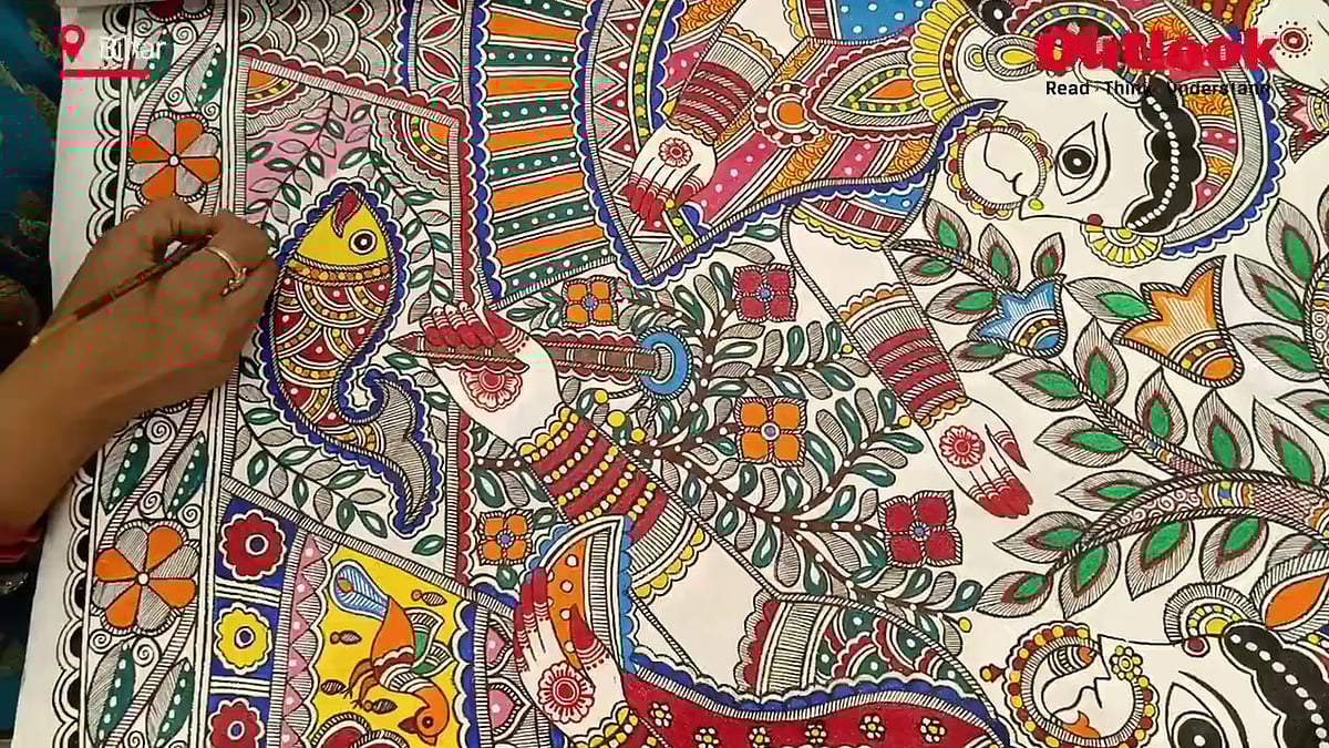 “An Artist has no Caste: Chinki Sinha in conversation with Madhubani artist Shanti Devi