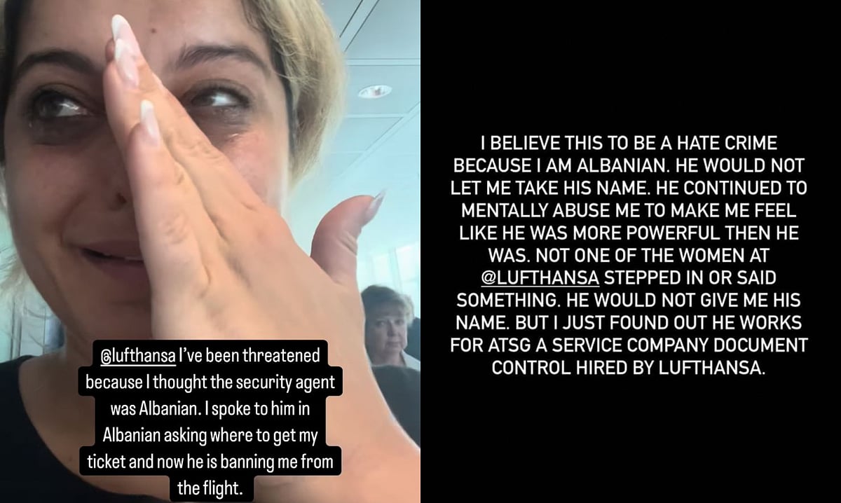 @beberexha/ Instagram : Bebe Rexha Claims She Was Threatened By A Lufthansa Employee For Speaking Albanian