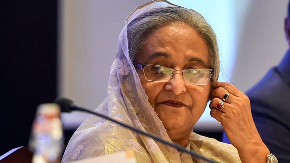 PTI : Former Bangladesh PM Sheikh Hasina |