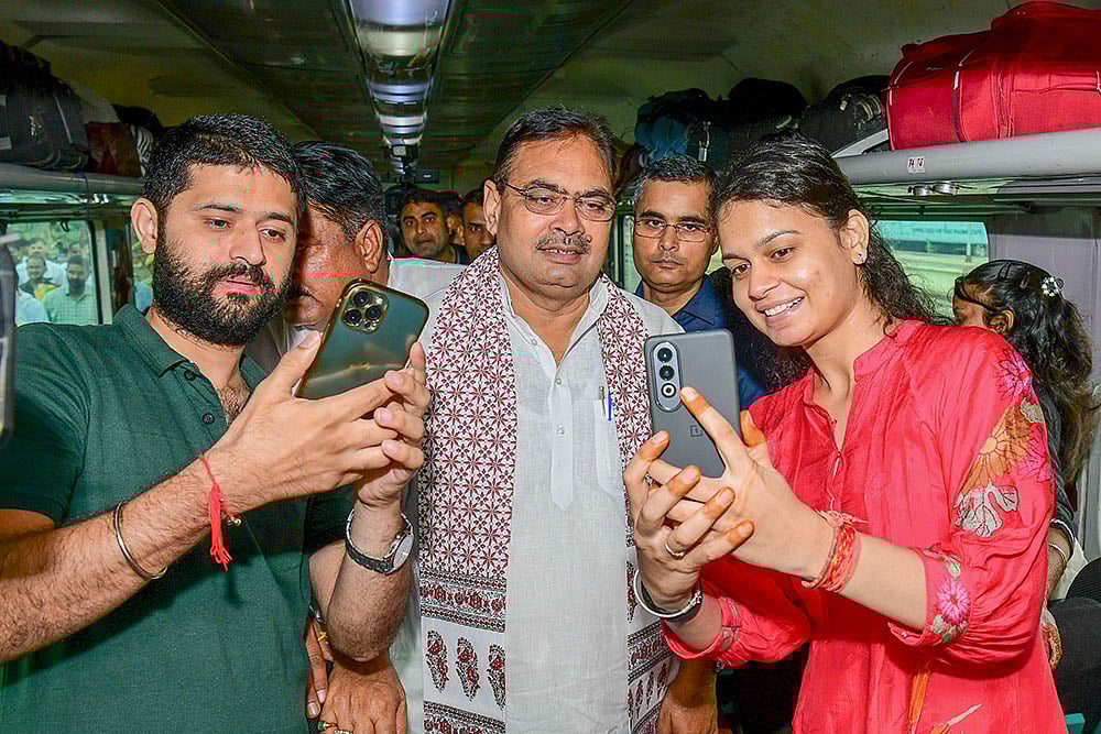 Photo: PTI : Rajasthan Chief Minister Bhajanlal Sharma