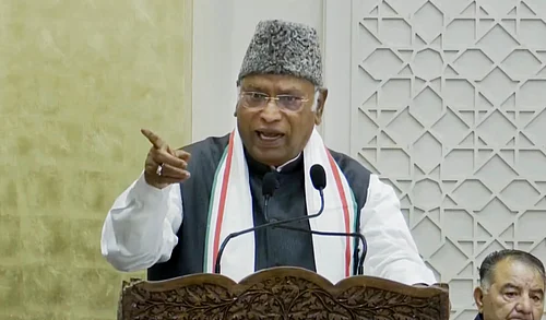 PTI : Congress national president Mallikarjun Kharge |