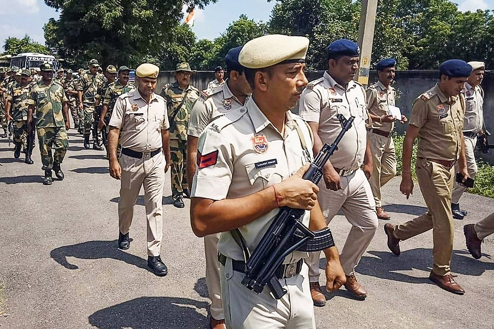 | Photo: PTI : Haryana Police