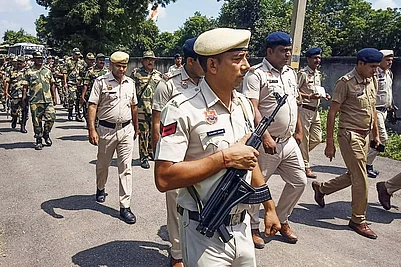 | Photo: PTI : Haryana Police