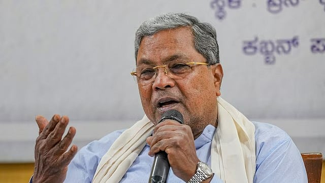 | Photo: PTI : Karnataka CM Siddaramaiah
