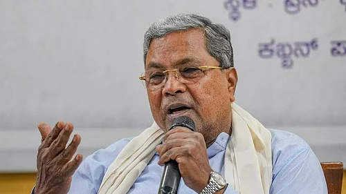 | Photo: PTI : Karnataka CM Siddaramaiah