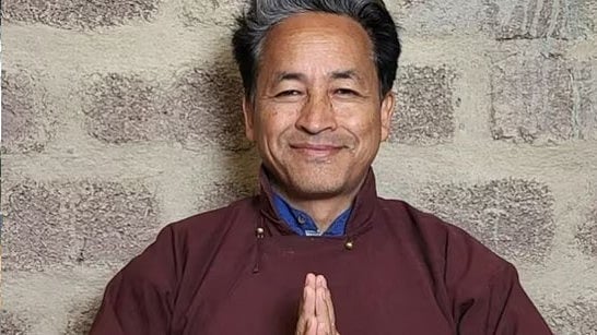 X : Climate activist Sonam Wangchuk
