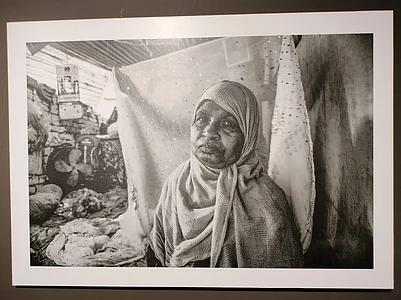 Apeksha Priyadarshini : Picture from Fatima Juneds photo exhibition Taaron Ke Darmeyan
