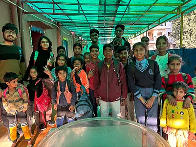 Picture taken at the Sakshi NGO