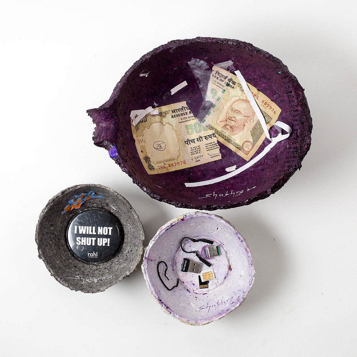 Michael Allan Luther : Artist Shubhra Chaturvedi’s ‘Halla Bowl’: look, remember and stay with the story