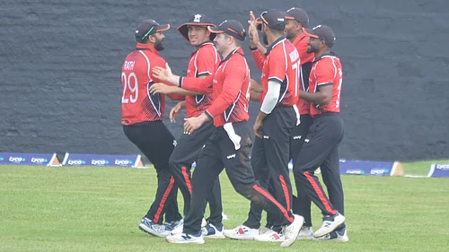 X/Uganda Cricket Association : Bangladesh A Vs Hong Kong Live Cricket Score, Asia Cup Rising Stars 2025: File photo of Hong Kong national cricket team.