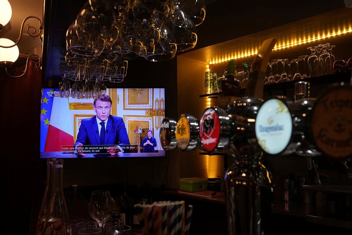 AP Photo/Michel Euler : The votes followed the government’s decision to invoke Article 49.3 of the constitution, which allows legislation to be adopted without a parliamentary vote unless lawmakers successfully bring down the government through a no-confidence motion. 