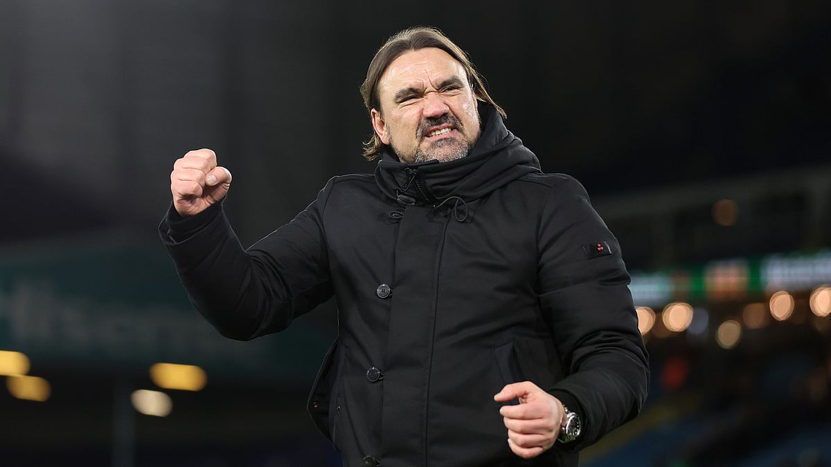 File : File photo of Leeds United manager Daniel Farke.