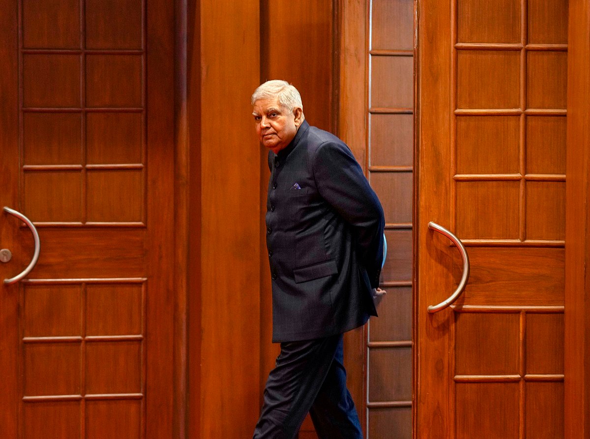 PTI : Jagdeep Dhankar