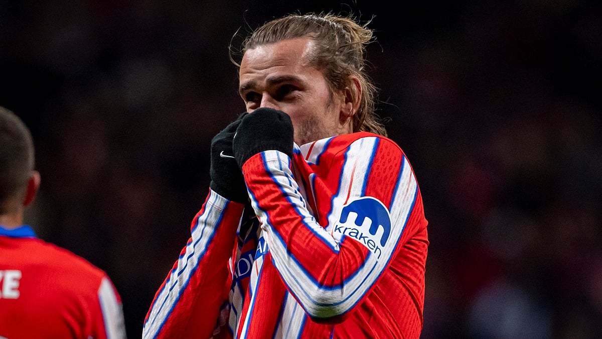 File : Atletico Madrid goalscorer, Antoine Griezmann