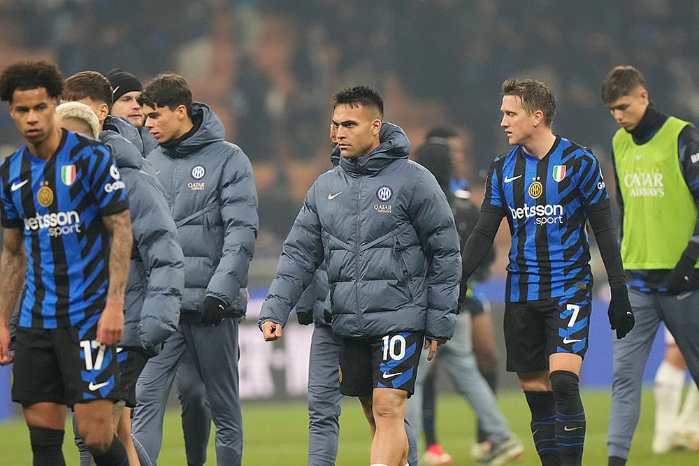 | Photo: AP/Luca Bruno : Serie A: Inter Milan vs Bologna