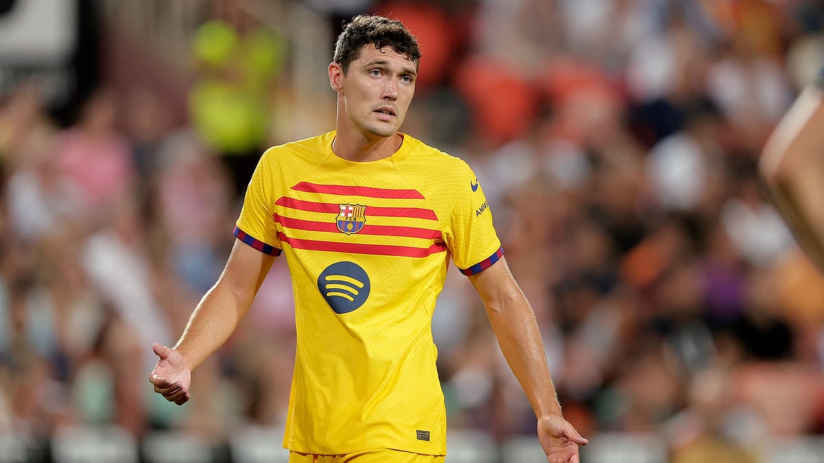 Barcelona defender Andreas Christensen