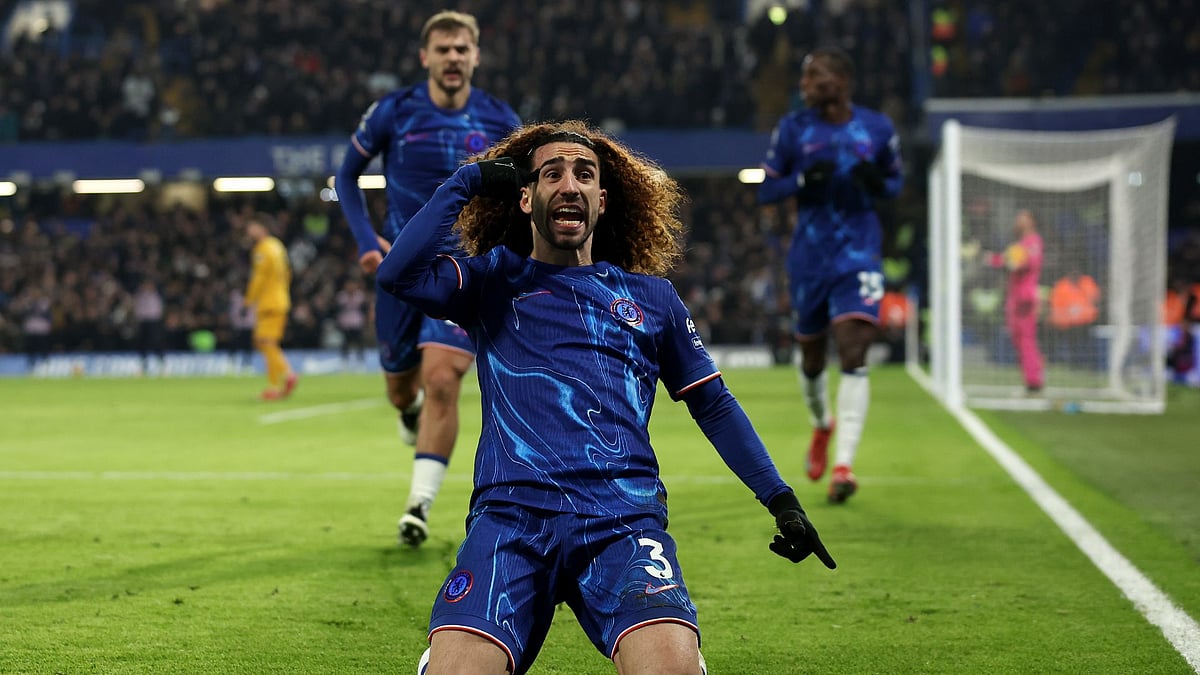 Cucurella scored on his 100th Premier League appearance