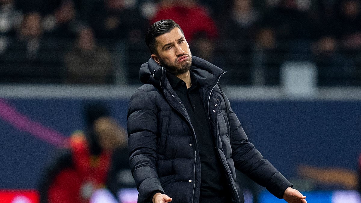 Nuri Sahin during Borussia Dortmund's defeat to Eintracht Frankfurt