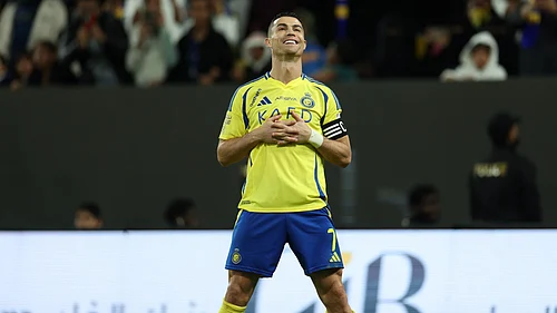 | Photo: File : File photo of Cristiano Ronaldo in action for Al-Nassr.