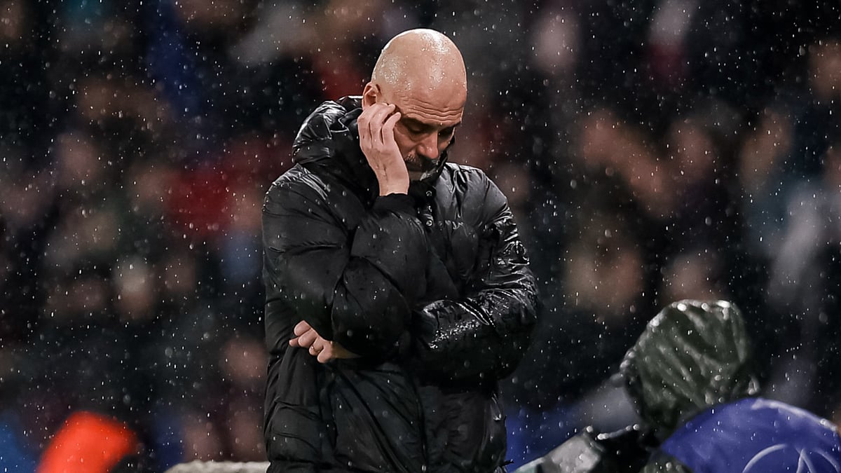 It was a miserable trip to Paris for Pep Guardiola