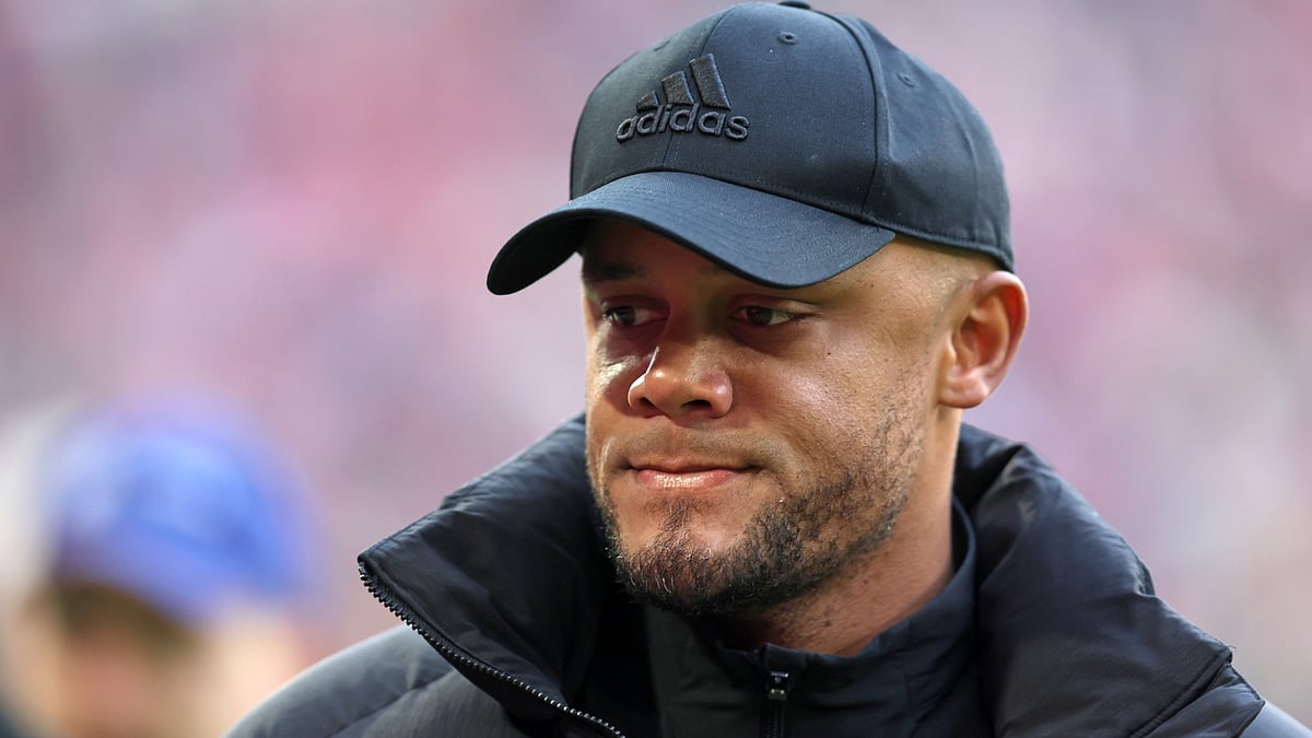 Vincent Kompany during match.