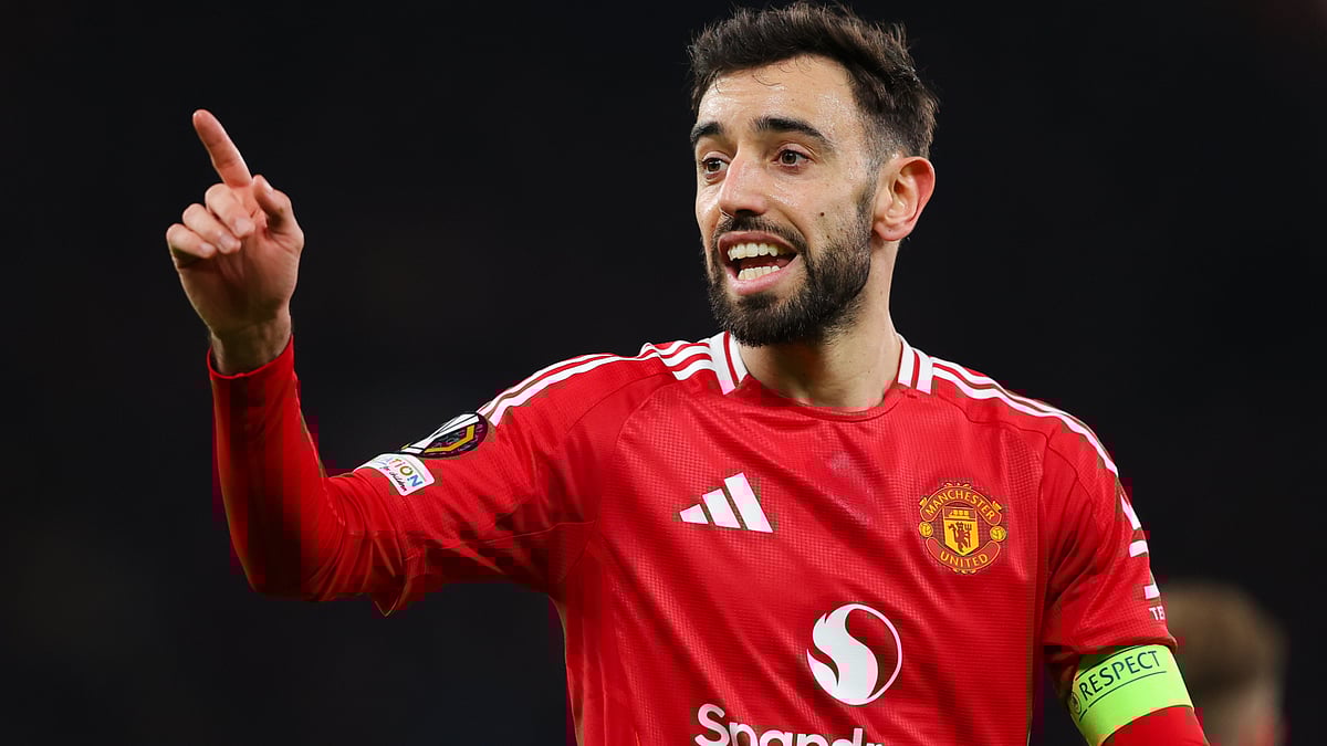 Manchester United captain Bruno Fernandes.