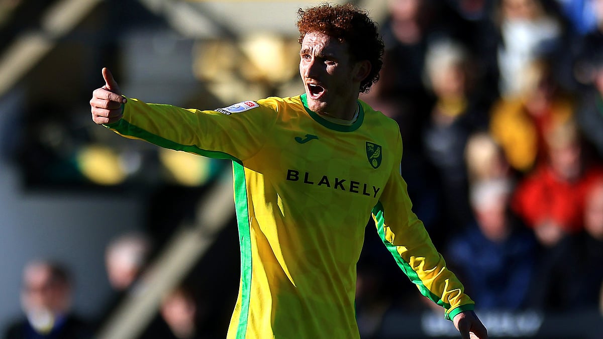 Norwich City striker Josh Sargent 