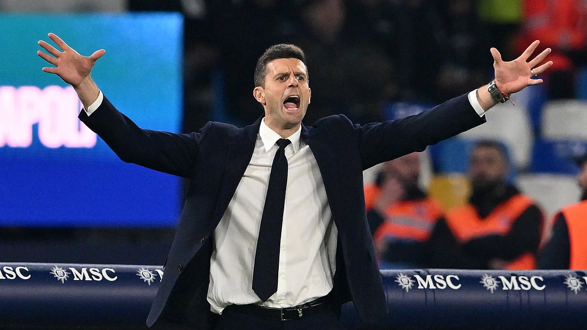 Thiago Motta during Juventus' 2-1 defeat to Napoli