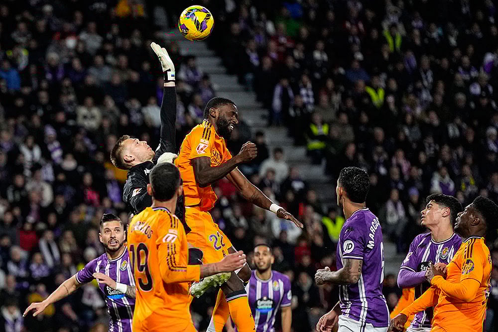| Photo: AP/Manu Fernandez : La Liga: Valladolid vs Real Madrid