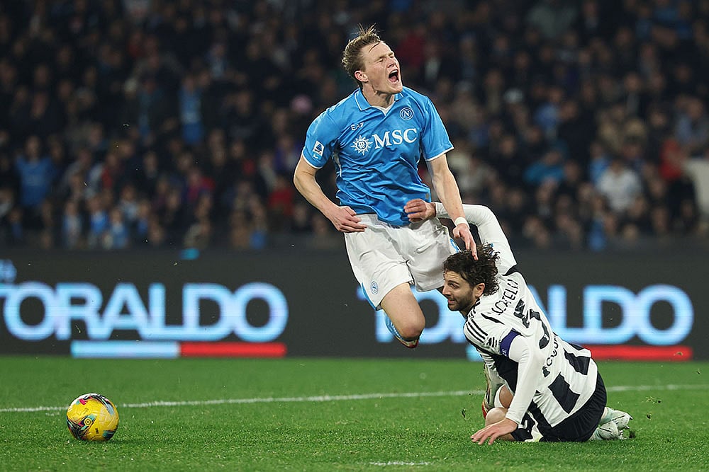| Photo: Alessandro Garofalo/LaPresse via AP : Serie A: Juventus vs Napoli
